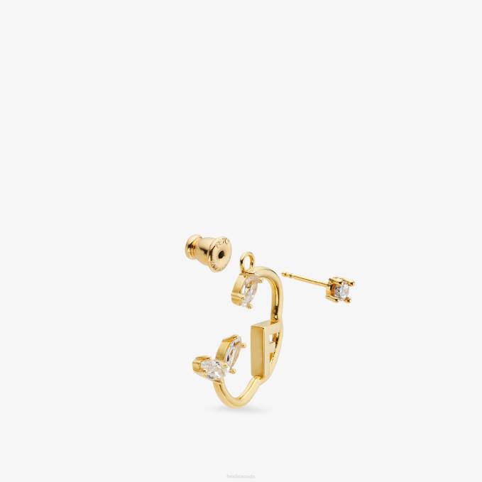 Women Cancer Set Gold Fendi Jewelry 6RHH1636