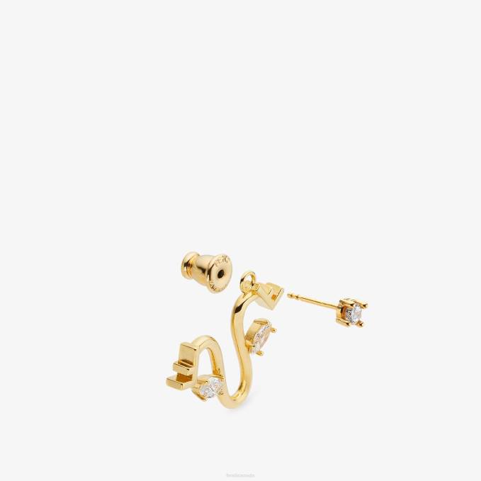 Women Capricorn Set Gold Fendi Jewelry 6RHH1643