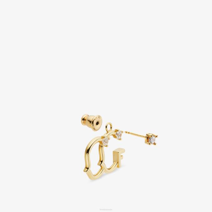 Women Gemini Set Gold Fendi Jewelry 6RHH1635