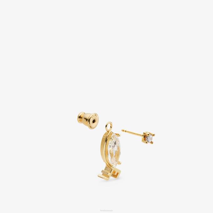 Women Pisces Set Gold Fendi Jewelry 6RHH1642