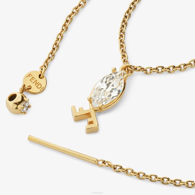 Women Pisces Set Gold Fendi Jewelry 6RHH1642