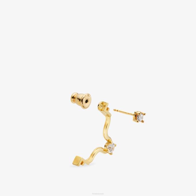 Women Taurus Set Gold Fendi Jewelry 6RHH1634