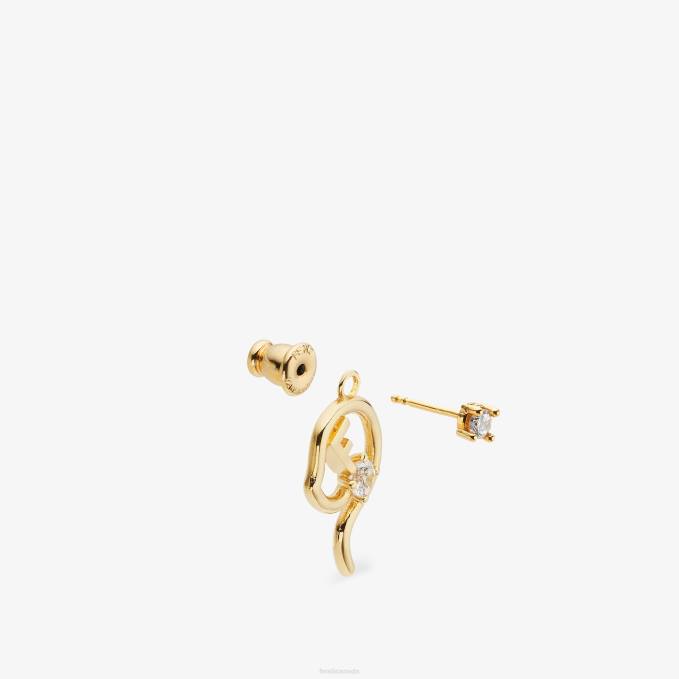 Women Virgo Set Gold Fendi Jewelry 6RHH1638