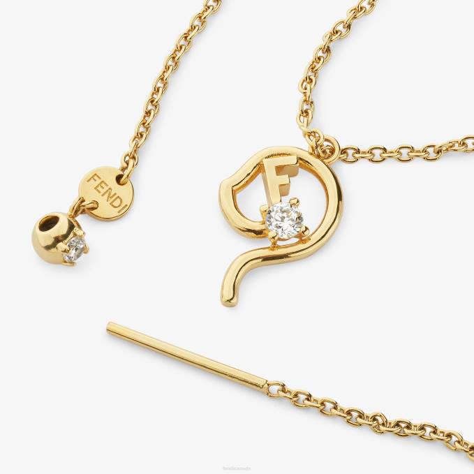 Women Virgo Set Gold Fendi Jewelry 6RHH1638