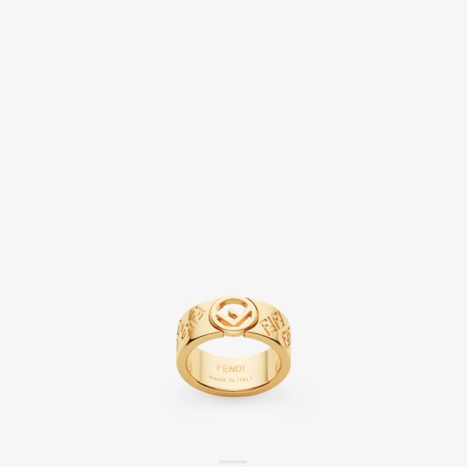 Women FF Ring Ring Gold Fendi Jewelry 6RHH1765