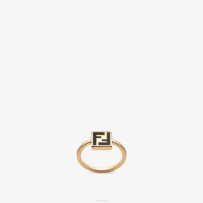 Women Forever Ring Gold Fendi Jewelry 6RHH1731