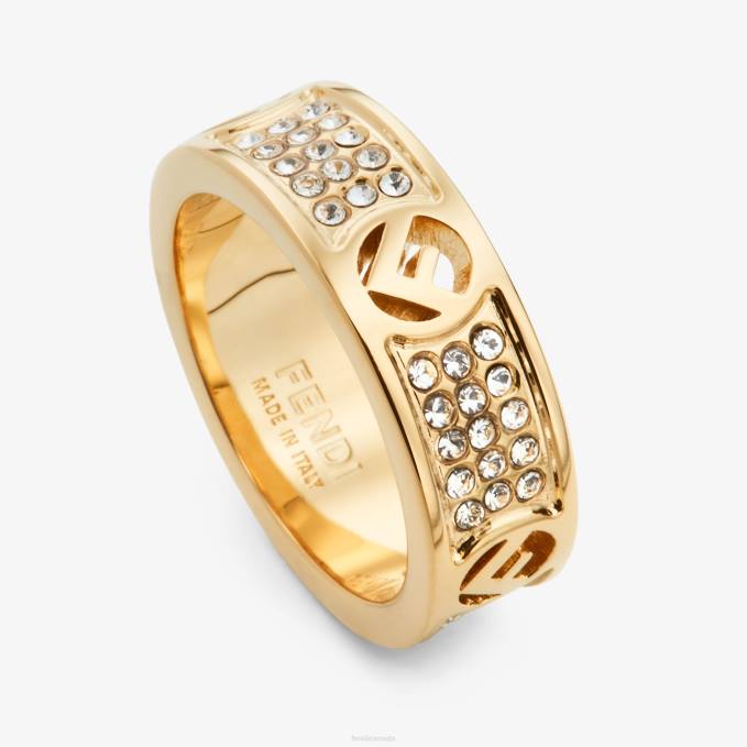 Women Ring Ring Gold Fendi Jewelry 6RHH1615