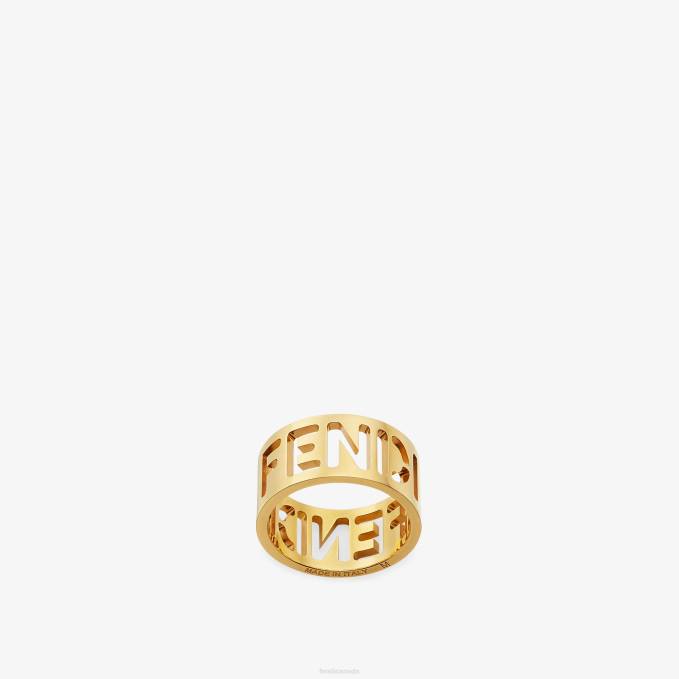 Women Signature Ring Ring Fashion Fendi Jewelry 6RHH1777