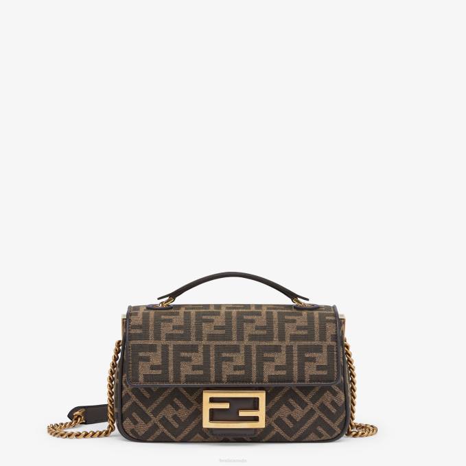 Women FF Jacquard Fabric Bag Multicolor Fendi Accessories 6RHH586