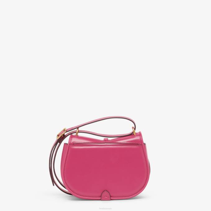 Women Fuchsia Leather Bag Pink Fendi Accessories 6RHH567