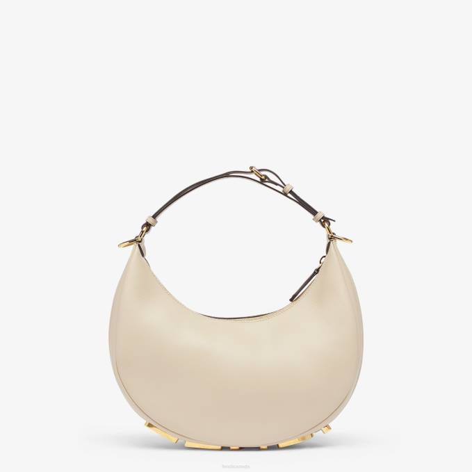 Women Graphy Small Leather Bag Beige Fendi Accessories 6RHH845