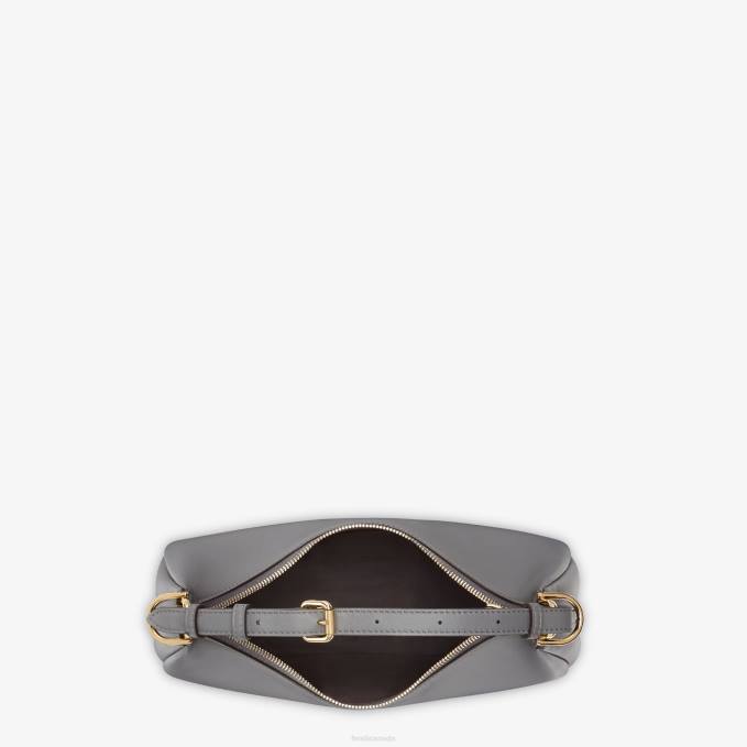 Women Graphy Small Leather Bag Gray Fendi Accessories 6RHH832