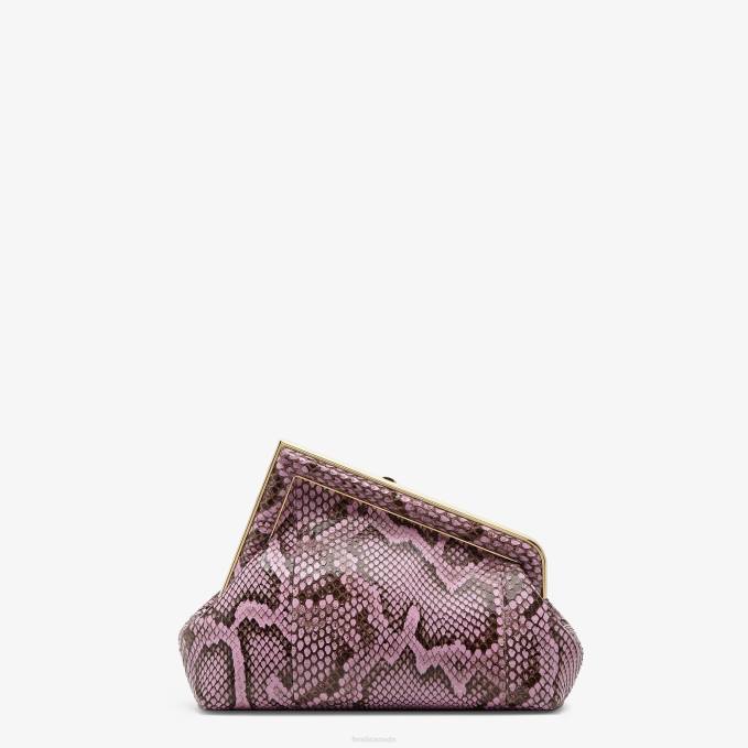 Women Lilac Python Bag Purple Fendi Accessories 6RHH902