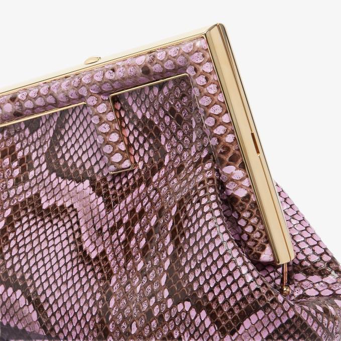 Women Lilac Python Bag Purple Fendi Accessories 6RHH902