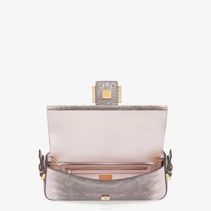 Women Lizard Leather Re-Edition Bag Pink Fendi Accessories 6RHH892