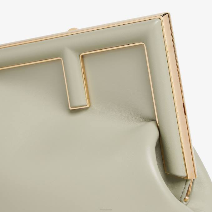 Women Midi Leather Bag Green Fendi Accessories 6RHH709