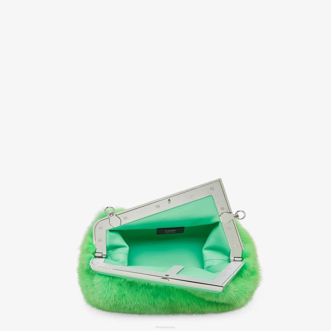 Women Mink Bag Green Fendi Accessories 6RHH732
