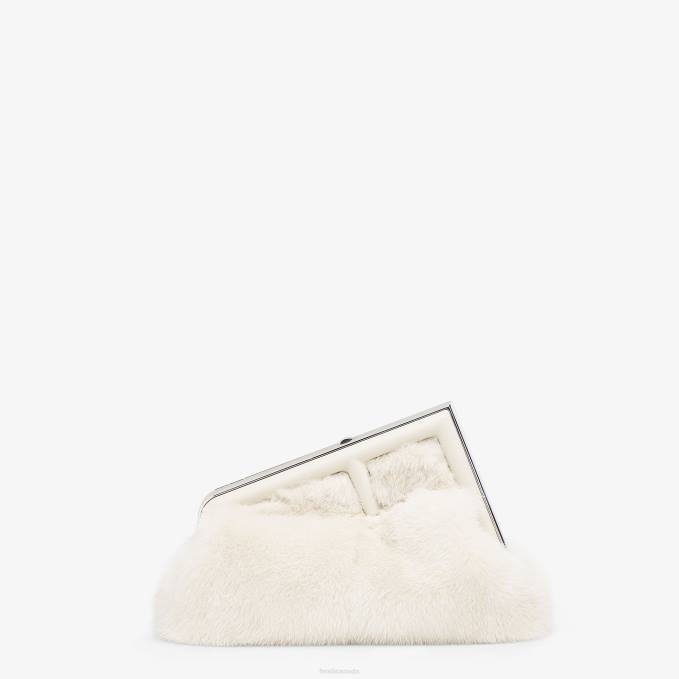 Women Mink Bag White Fendi Accessories 6RHH738