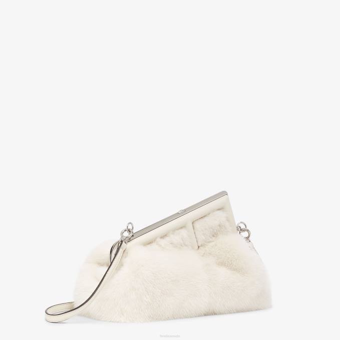Women Mink Bag White Fendi Accessories 6RHH738