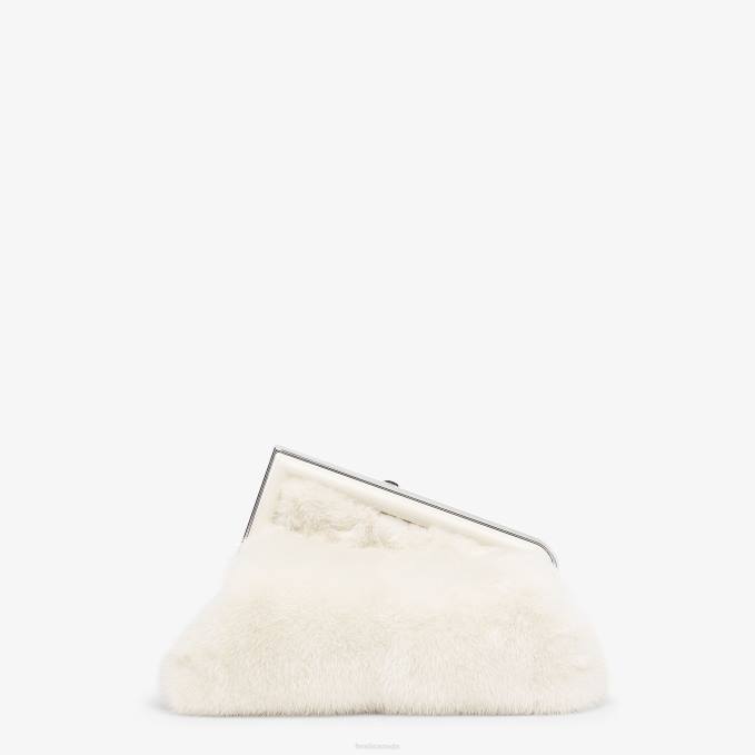 Women Mink Bag White Fendi Accessories 6RHH738