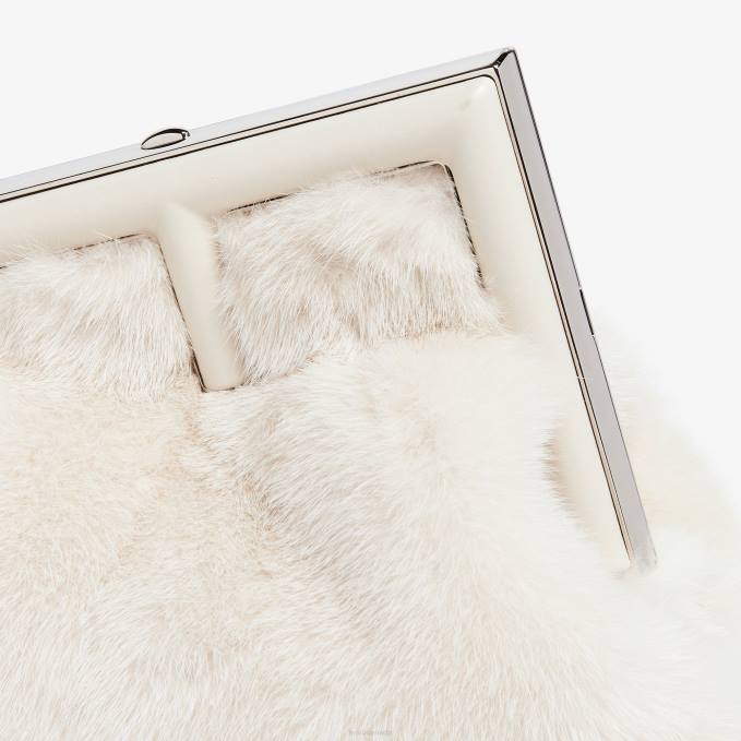 Women Mink Bag White Fendi Accessories 6RHH738