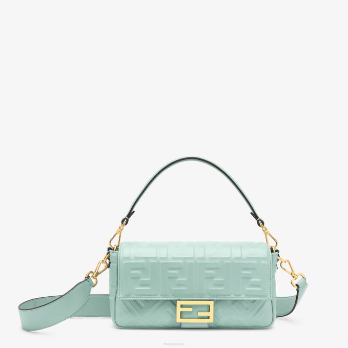 Women Mint Nappa Leather Bag Green Fendi Accessories 6RHH830