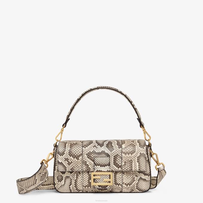 Women Natural Python Leather Bag Fashion Fendi Accessories 6RHH903