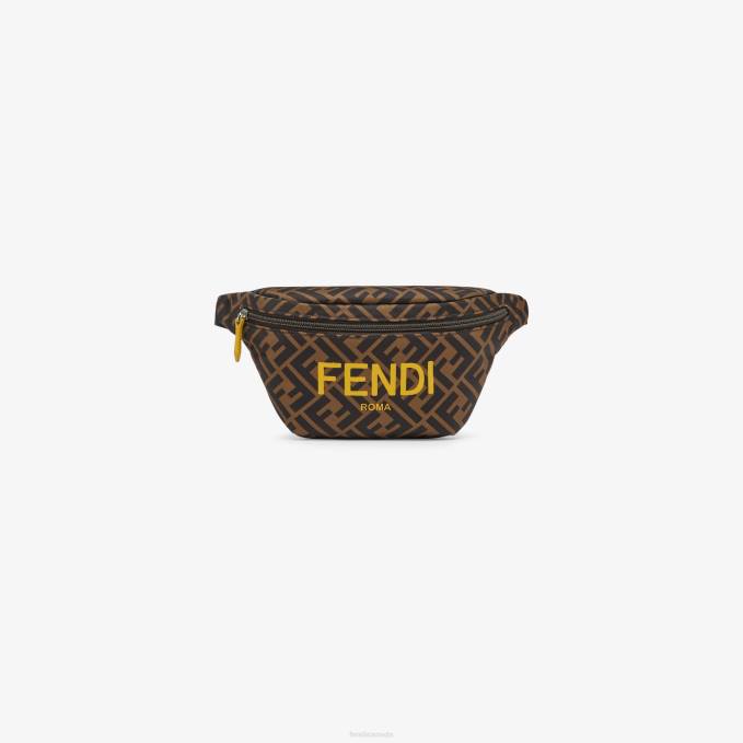 Women Nylon Roma Logo Belt Bag Multicolor Fendi Accessories 6RHH2894
