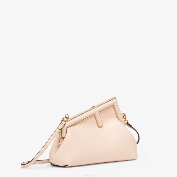 Women Pale Leather Bag Pink Fendi Accessories 6RHH847
