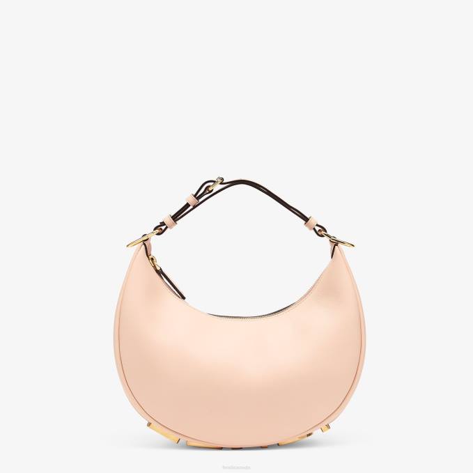 Women Pale Leather Bag Pink Fendi Accessories 6RHH900