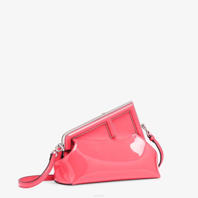 Women Patent Leather Bag Pink Fendi Accessories 6RHH707