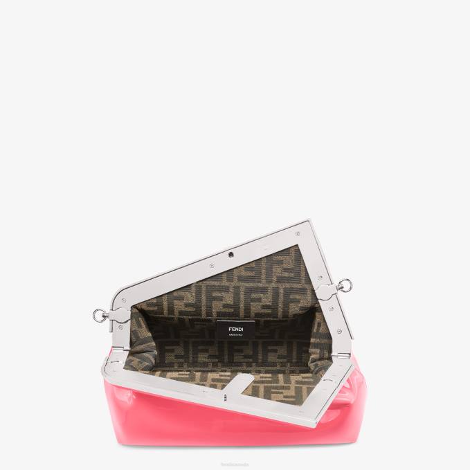 Women Patent Leather Bag Pink Fendi Accessories 6RHH707