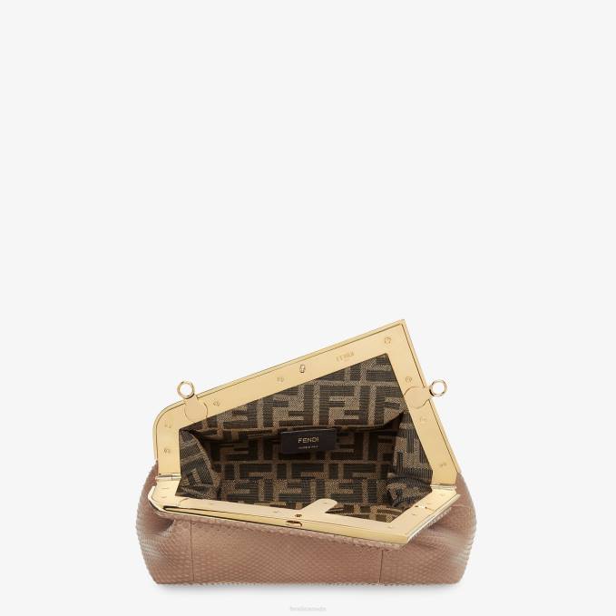 Women Python Bag Beige Fendi Accessories 6RHH870