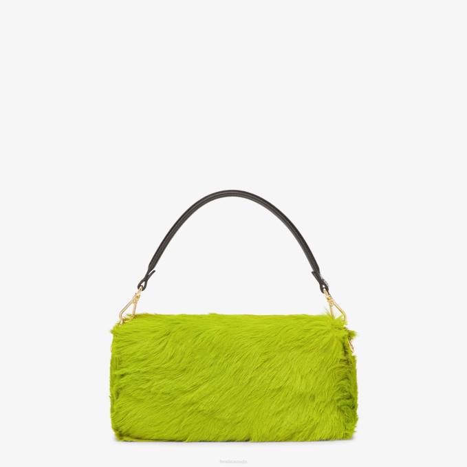 Women Re-Edition Bag In Acid-Horsehide Green Fendi Accessories 6RHH791