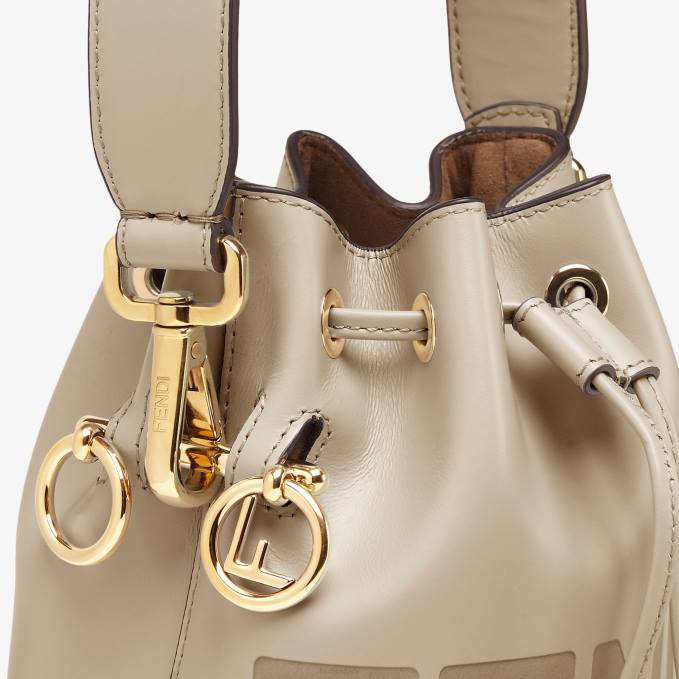 Women Dove-Leather Mini-Bag Beige Fendi Accessories 6RHH827