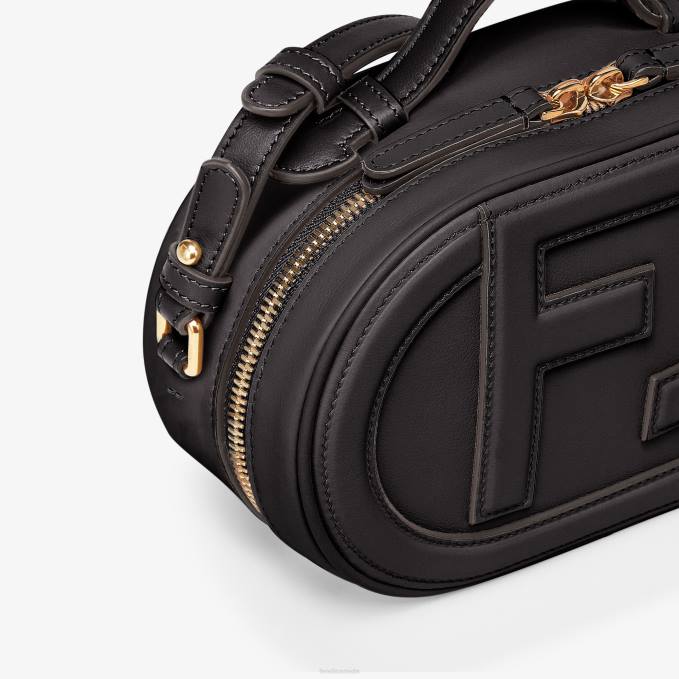 Women Leather Mini Bag Black Fendi Accessories 6RHH867