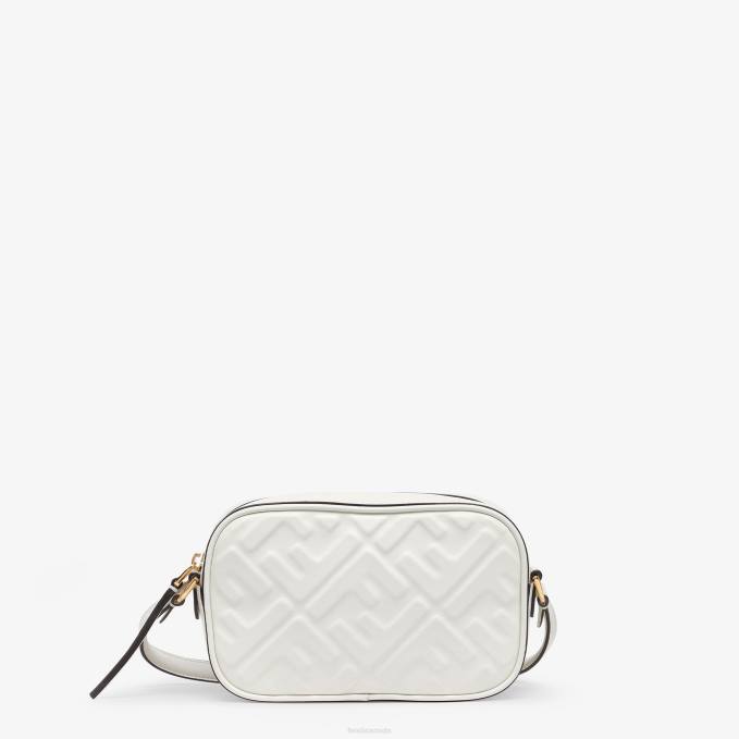 Women Leather Mini Bag White Fendi Accessories 6RHH670