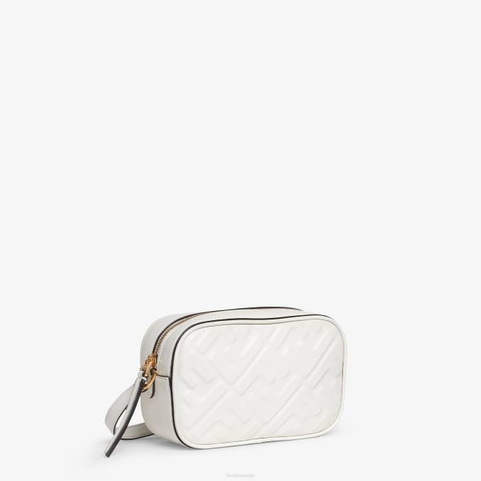 Women Leather Mini Bag White Fendi Accessories 6RHH670