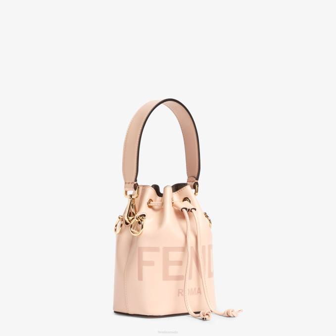 Women Pale Leather Mini Bag Pink Fendi Accessories 6RHH864