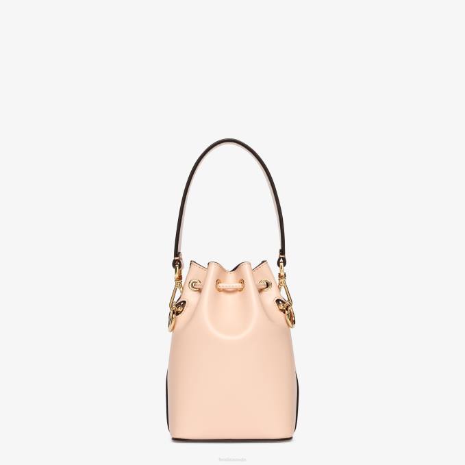 Women Pale Leather Mini Bag Pink Fendi Accessories 6RHH864