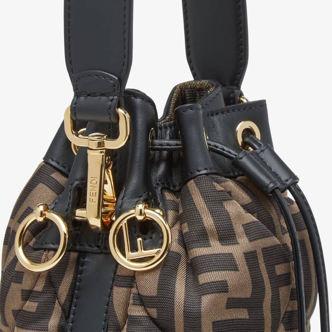 Women Quilted FF Silk Mini Bag Multicolor Fendi Accessories 6RHH897