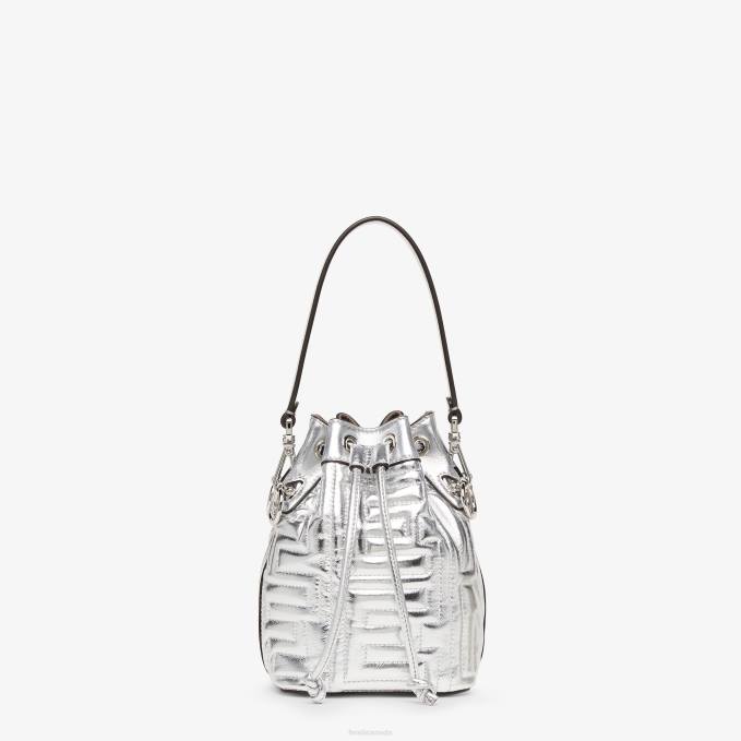 Women Quilted Leather By Marc Jacobs Mini-Bag Silver Fendi Accessories 6RHH690