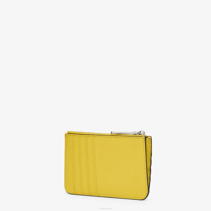 Women Key Case Leather Pouch Brown Fendi Accessories 6RHH1579