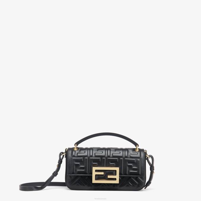 Women Nappa Leather Pouch Black Fendi Accessories 6RHH676