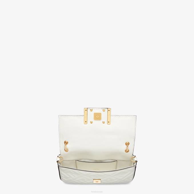 Women Nappa Leather Pouch White Fendi Accessories 6RHH646