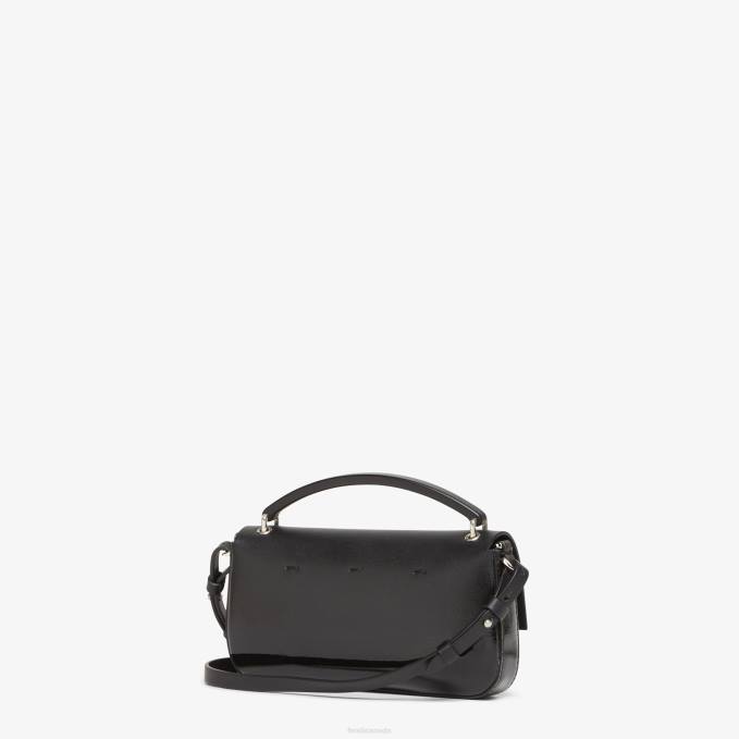 Women Patent Leather Pouch Black Fendi Accessories 6RHH743