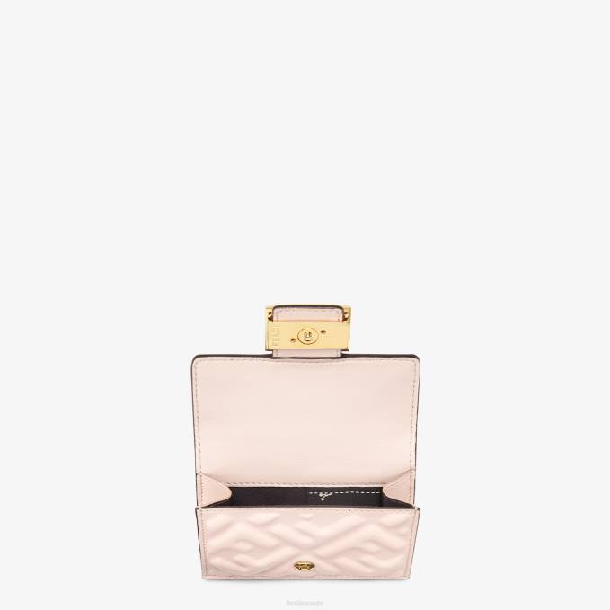Women FF Nappa Leather Wallet Pink Fendi Accessories 6RHH1546