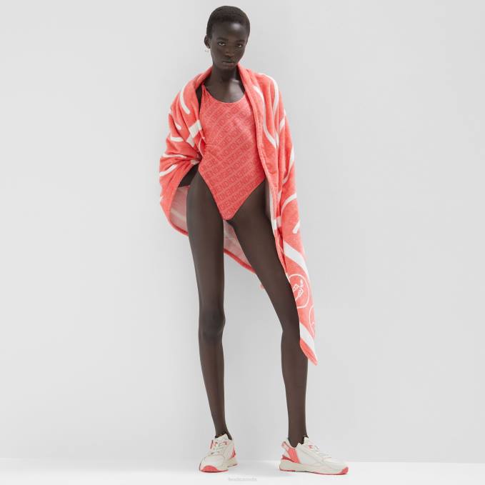 Women Leather Low-Tops White Fendi Shoes 6RHH1398